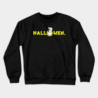 Cute Ghost Hallowen Crewneck Sweatshirt